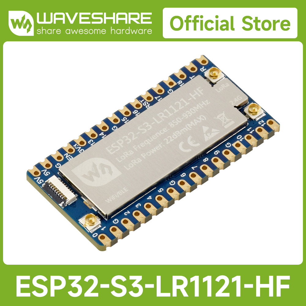 Lolin S3 - Waveshare ESP32-S3 LoRa Geliştirme Kartı, LR1121