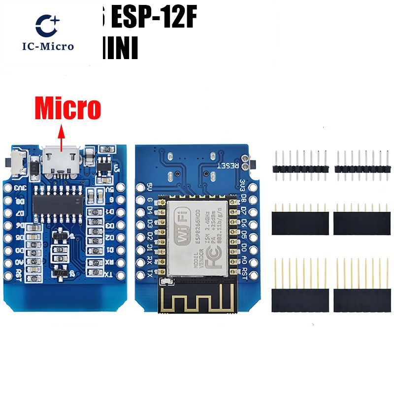 1-10 adet ESP8266 D1 Mini WIFI - Wemos D1 incelemesi ve fiyatı