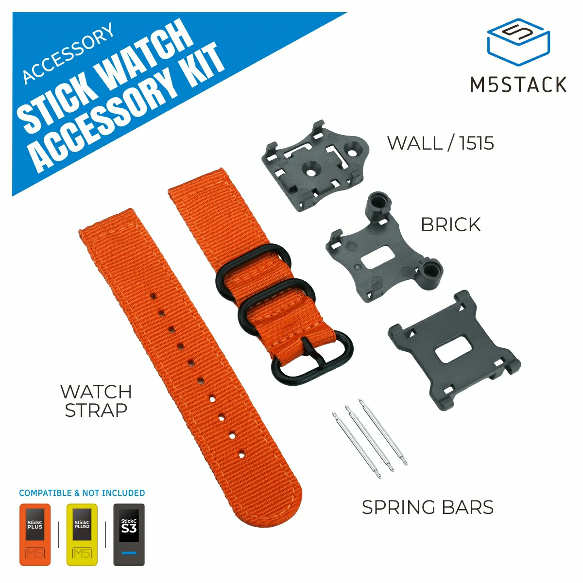 M5Stack Saat Kayışı Aksesuar S - Ttgo T Watch incelemesi ve fiyatı