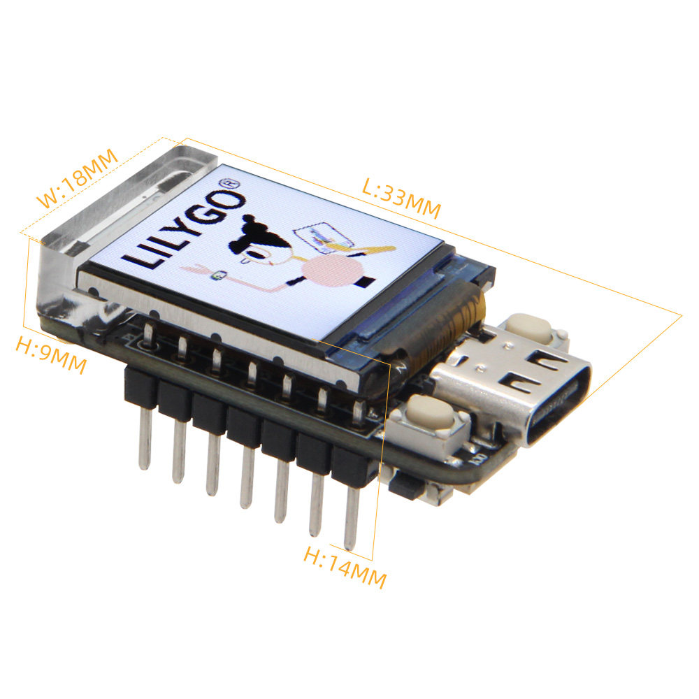 LILYGO T-QT Pro ESP32-S3 GC9A0 - Lolin S3 incelemesi ve fiyatı