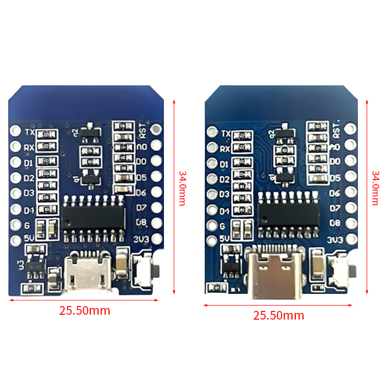 XCW WeMos D1 Mini TYPE-C/Micro - Wemos D1 incelemesi ve fiyatı